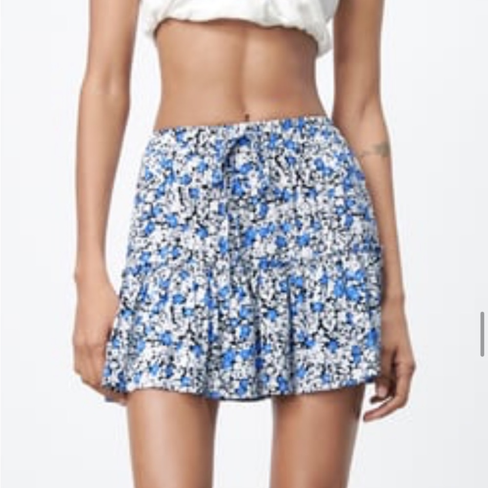 FLORAL PRINT SKORT